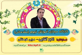 نجوم مقدماتی نوخوان و نونهال,آقای آقایی,ساعت17تا18,روزهای سه شنبه,تابستان1400خوزستان